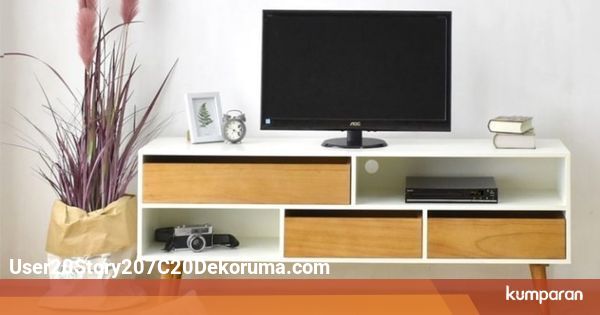Inilah 5 Desain Meja TV Minimalis Nggak Makan Tempat Inilah 5 Desain Meja TV Minimalis Nggak Makan Tempat