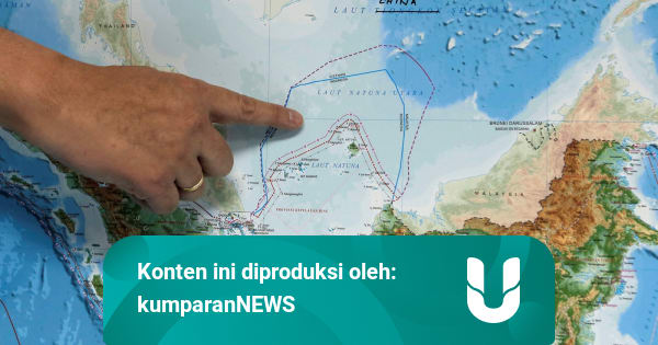 China Protes Pergantian Nama Laut Natuna Utara di Peta ...