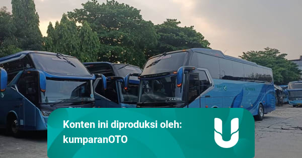 seunit bus dengan sasis mercedes benz