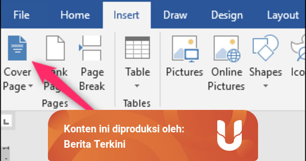 Cara Membuat Cover Makalah Menggunakan Microsoft Word Kumparan Com