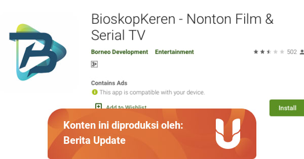 Bioskop Keren, Ada Aplikasinya di App Store | kumparan.com