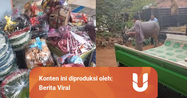 Viral Seserahan Lamaran Sampai Diangkut Dua Mobil Pikap ...