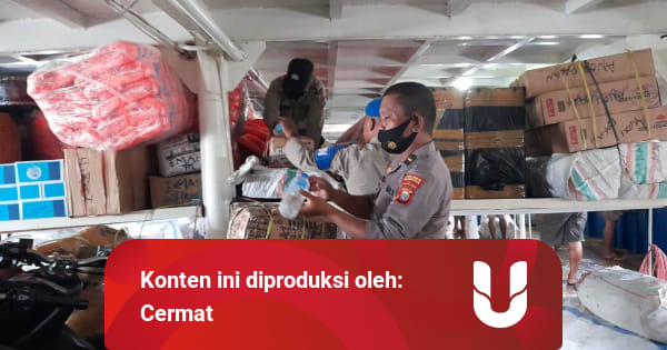 Polisi Ternate Gagalkan Penyelundupan Miras dari Bitung ...