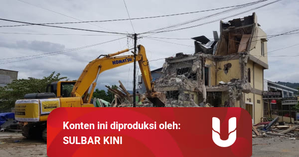 Foto: Kondisi Mamuju Memasuki Hari Keenam Usai Diguncang ...