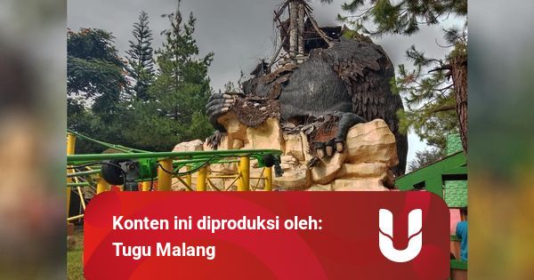 Patung Gorila Raksasa di Jatim Park 2 Runtuh Akibat Gempa ...
