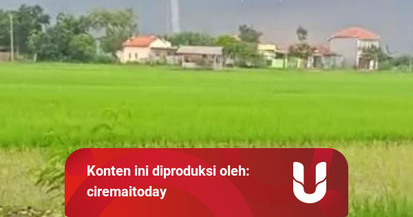 Video Angin Puting Beliung di Cirebon Gegerkan Warga ...