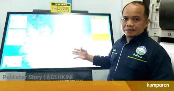 Terjadi 2 Gempa Susulan, Berikut Penjelasan BMKG Aceh ...