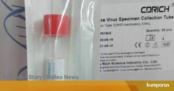 Dinkes Kehabisan Alat VTM, Pemeriksaan COVID-19 di Kota ...