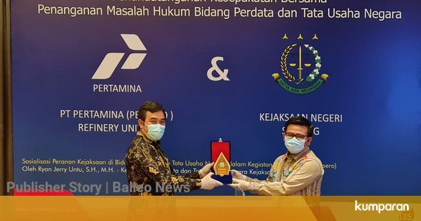 Pertamina RU VII Kasim Jalin Kerja Sama Dengan Kejari ...