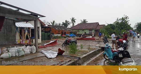 Puting Beliung Terjang 2 Kecamatan di Tulang Bawang, 1 ...