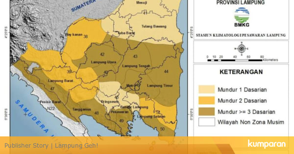 Perkiraan Musim Hujan di Lampung Mundur, Ini Penjelasan Dari BMKG - kumparan.com