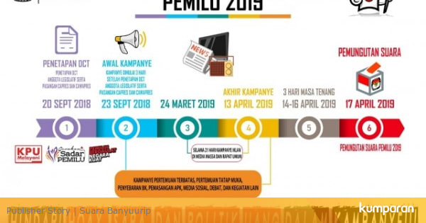 Berikut Jadwal Kampanye Pemilu 2019 Kumparan Com