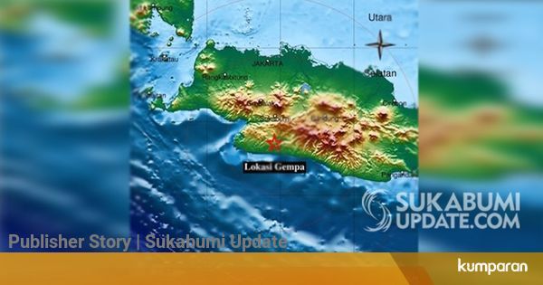 Mengenal Sesar Cipamingkis Sukabumi, Tadi Pagi Gempa 2.3 ...