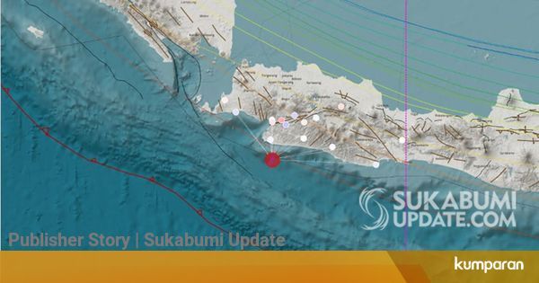 Lempeng Eurasia Picu Gempa Kembar di Ujung Genteng ...