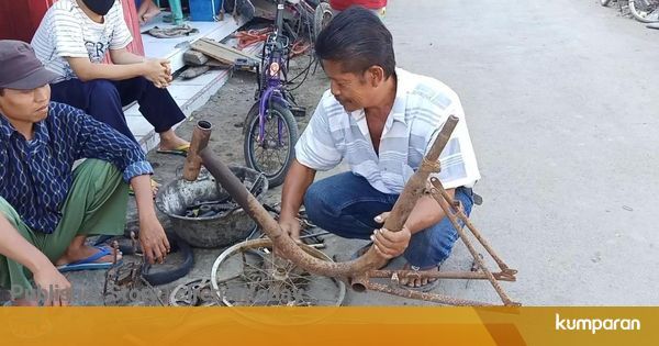  Sepeda  Rongsokan di Cirebon  Jabar Banyak Diburu Warga 