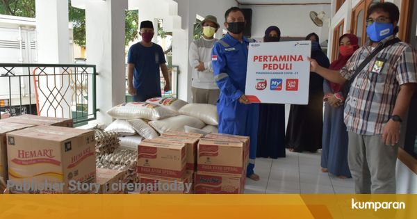 Pertamina Distribusikan Sembako untuk Warga Reaktif COVID ...