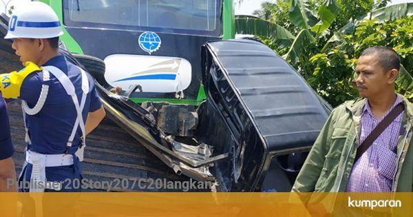 cerita horor kereta api Sopir Pikap yang Ditabrak Kereta Api Bandara Wafat cerita horor kereta api Sopir Pikap yang Ditabrak Kereta Api Bandara Wafat