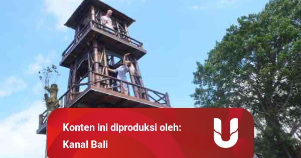 Uniknya Menara Eifel ala Desa Wanasari Singaraja ...